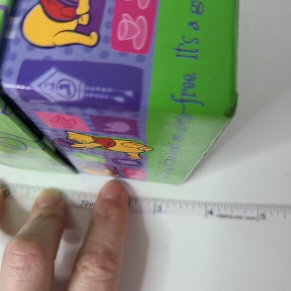 𝅺VINNIE The Pooh Kids Trinket Jewelry box 6x4 - Picture 9 of 10